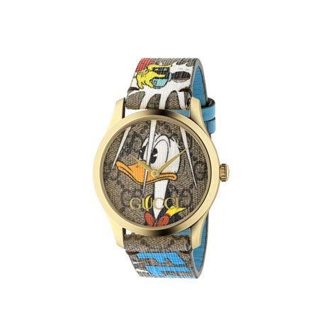 gucci donald duck watch|gucci x disney donald duck.